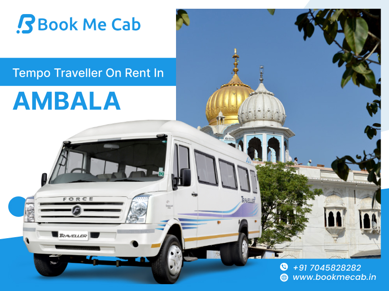 Tempo Traveller on Rent in Ambala